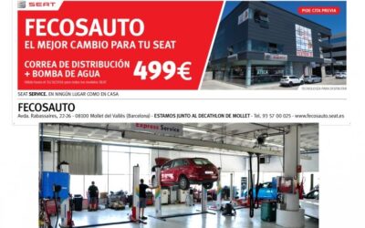 Fecosauto S.L. Mollet del Vallès, Barcelona, Servicio Oficial SEAT/Volkswagen, el mejor cambio para tu SEAT
