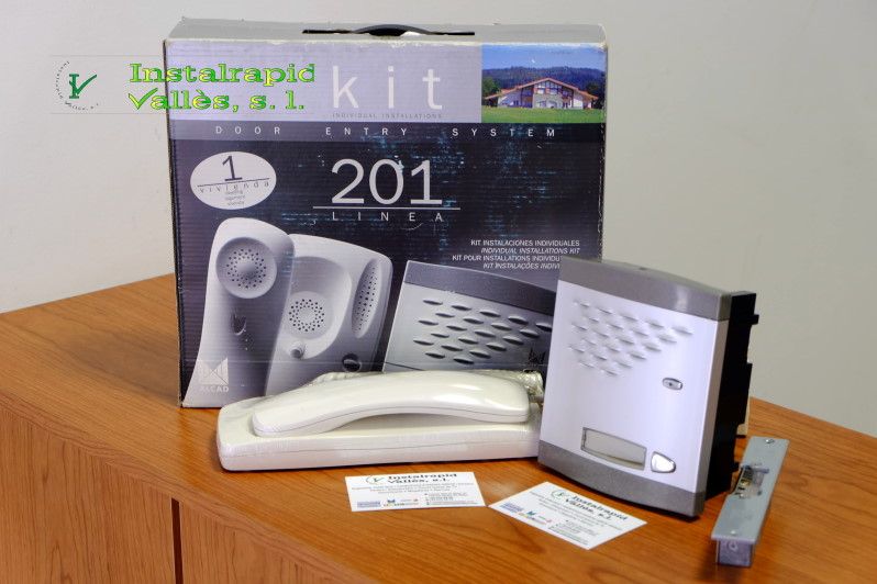 Black friday 2016 en Instalrapid Vallès, Mollet del Vallès, Barcelona, portero Alcad kit 201 linea