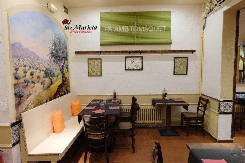 Restaurante La Marieta, Mollet del Vallès, Barcelona, menú diario a 10,60€, todos los días un arroz diferente, especialistas en comida tradicional, dos platos a escoger, bebida y postre incluido, (IVA Incl.). Cocina catalana y de mercado.El mejor restaurante del Vallès.