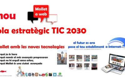 Mollet a web, el comerç i industria dona vida a Mollet, Pla TIC 2030, el futur és ara, Ciutat de l’esport 2017
