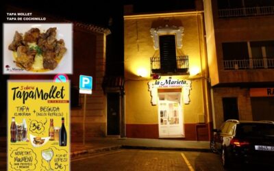 Restaurant La Marieta, Tapa Mollet 2017, Tapa de Cochinillo, comer bien en Mollet del Vallès, tel.935 93 31 83