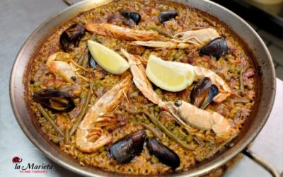 Restaurante La Marieta, en Mollet , paella mixta, íntimo y familiar, aniversarios,cenas románticas, cenas de empresa y celebraciones en Mollet del Vallès, Barcelona