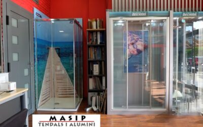 Tendals i aluminis Masip, Mollet del Vallès, Barcelona, carpintería metálica en aluminio, baños, cocinas, mamparas ducha y baño, cerramientos, toldos y rejas