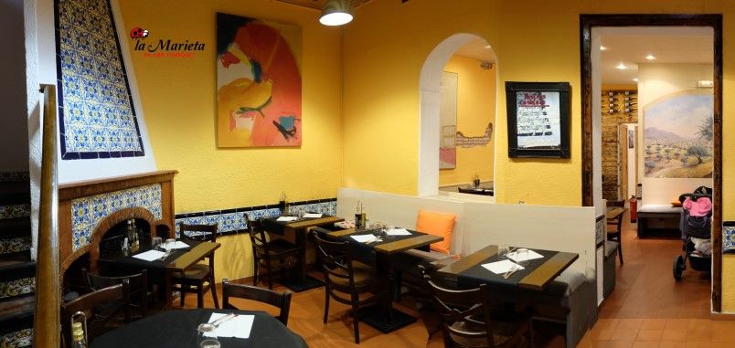 Menús para grupos en Mollet del Vallès Barcelona, Restaurante La Marieta, íntimo y familiar, aniversarios,cenas románticas, cenas de empresa