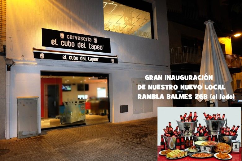 El cubo del tapeo, Mollet del Vallès, Barcelona, tapas Mollet, nuevo local