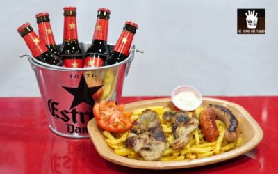 El cubo del tapeo, Mollet del Vallès, Barcelona, tapas Mollet, nuevo local, cubo de cerveza con tapas, rejos, bravas, pinchos