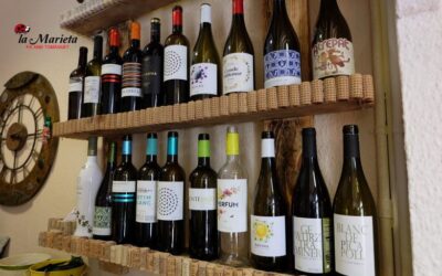 Restaurante La Marieta, nueva carta de vinos, variada,  celler de vins, íntimo y familiar, aniversarios,cenas románticas y celebraciones en Mollet del Vallès, Barcelona.