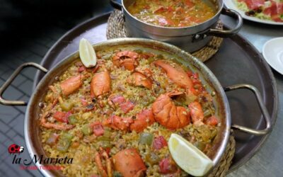 Restaurante La Marieta,en Mollet del Vallès, Barcelona paella bogavante, íntimo y familiar, aniversarios,cenas románticas, cenas de empresa y celebraciones