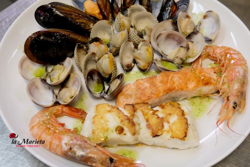 Restaurante La Marieta,Mollet del Valles, Barcelona, íntimo y familiar,especialistas en arroces y carnes , Menú degustación viernes y sábado noches