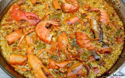 Restaurante La Marieta,Mollet del Valles, Barcelona,comer el mejor arroz en paella mixta, de marisco o de bogavante, menú degustación todos los viernes