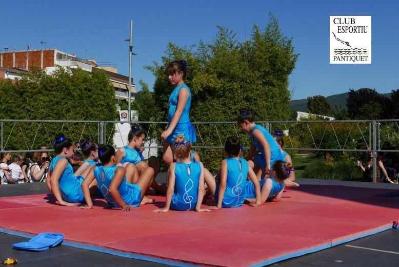 Exhibición de Gimnasia Rítmica Artística, Club Esportiu Pantiquet, Mollet és Fira 2019