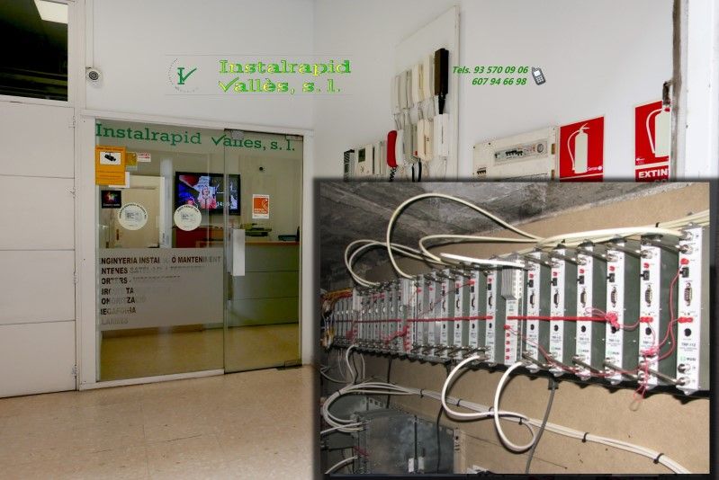 Reparación y mantenimiento de antenas para comunidades de vecinos en Mollet,Instalrapid Vallès,Barcelona