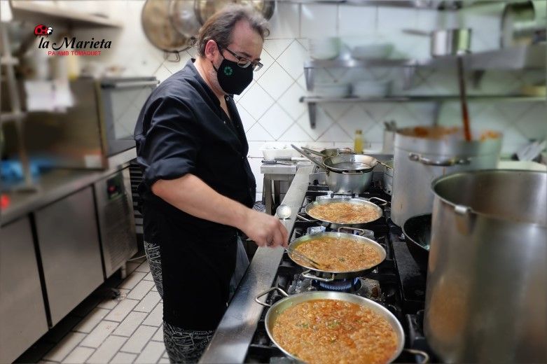La Marieta de Mollet, restaurante íntimo y acogedor, platos tradicionales, menú del día