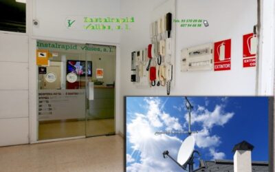 Antenas satélite parabólica en Mollet Instalrapid Vallès, Barcelona, reparación oficial