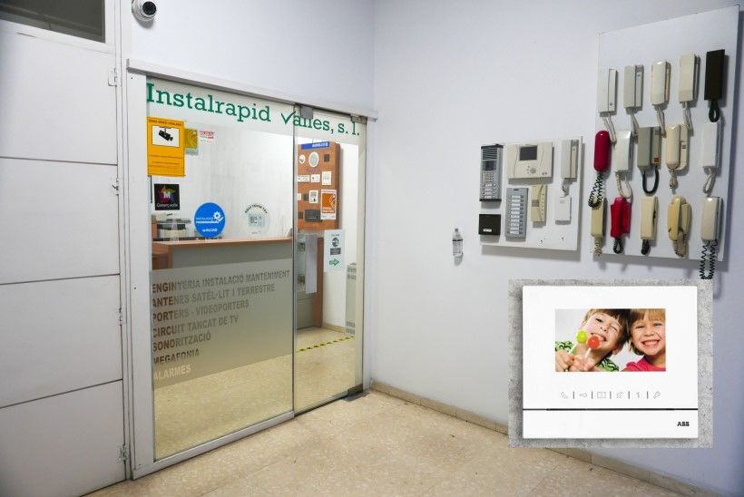 Instaladores videoporteros ABB en Barcelona y provincia, reparación y mantenimiento Instalrapid Vallès