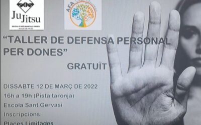 Defensa Personal Femenina Jiu Jitsu Mollet 2022 Escola Hansu clase gratuita