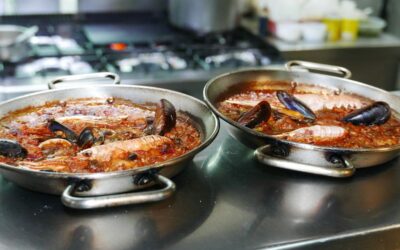 Una de la mejores paellas de marisco de Mollet, restaurante la Marieta