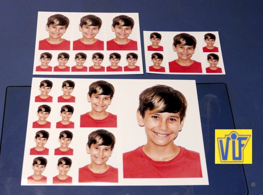 Nuevas fotos carnet en Barcelona oferta lote Colorvif